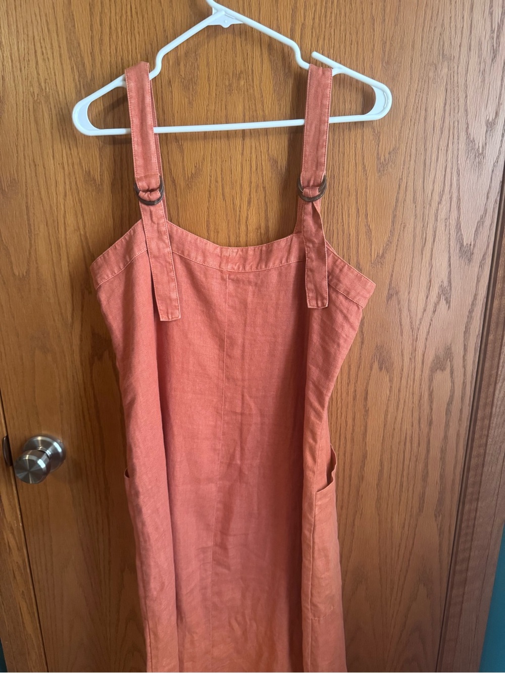 Faherty Button-Front Midi Dress - Picture 4 of 4